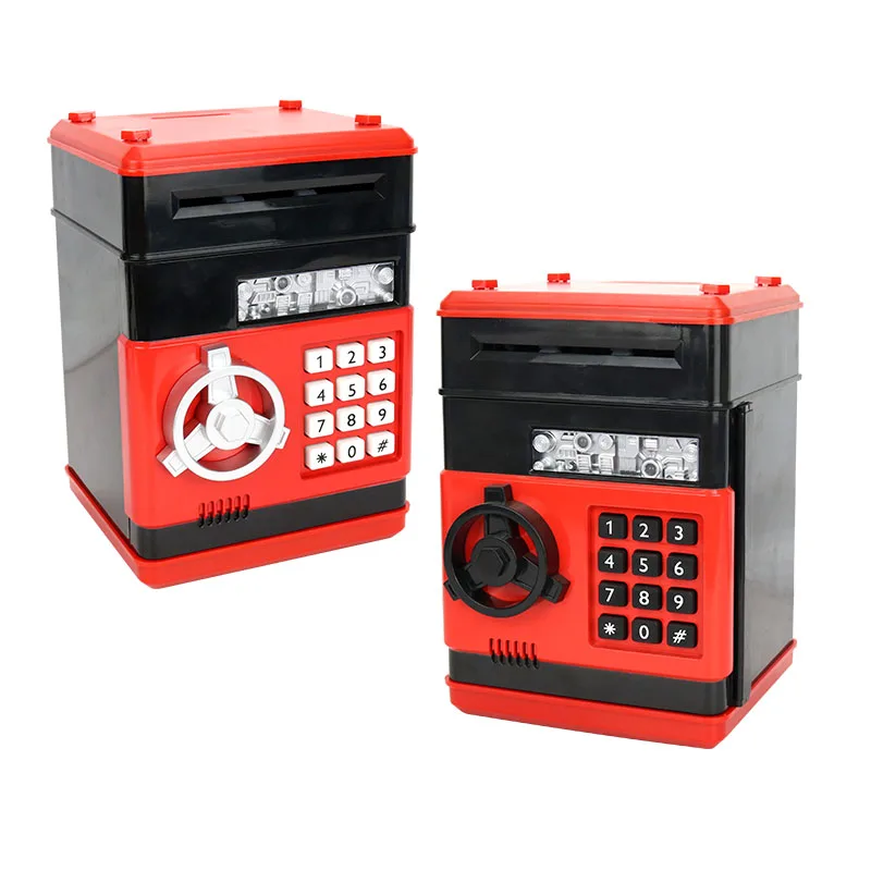 Brand new face identification saving money box atm piggy savings bank toys with high quality