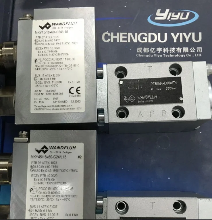  Высококачественные катушки электромагнитного клапана Wandfluh MKY45/18x60-G24/L15