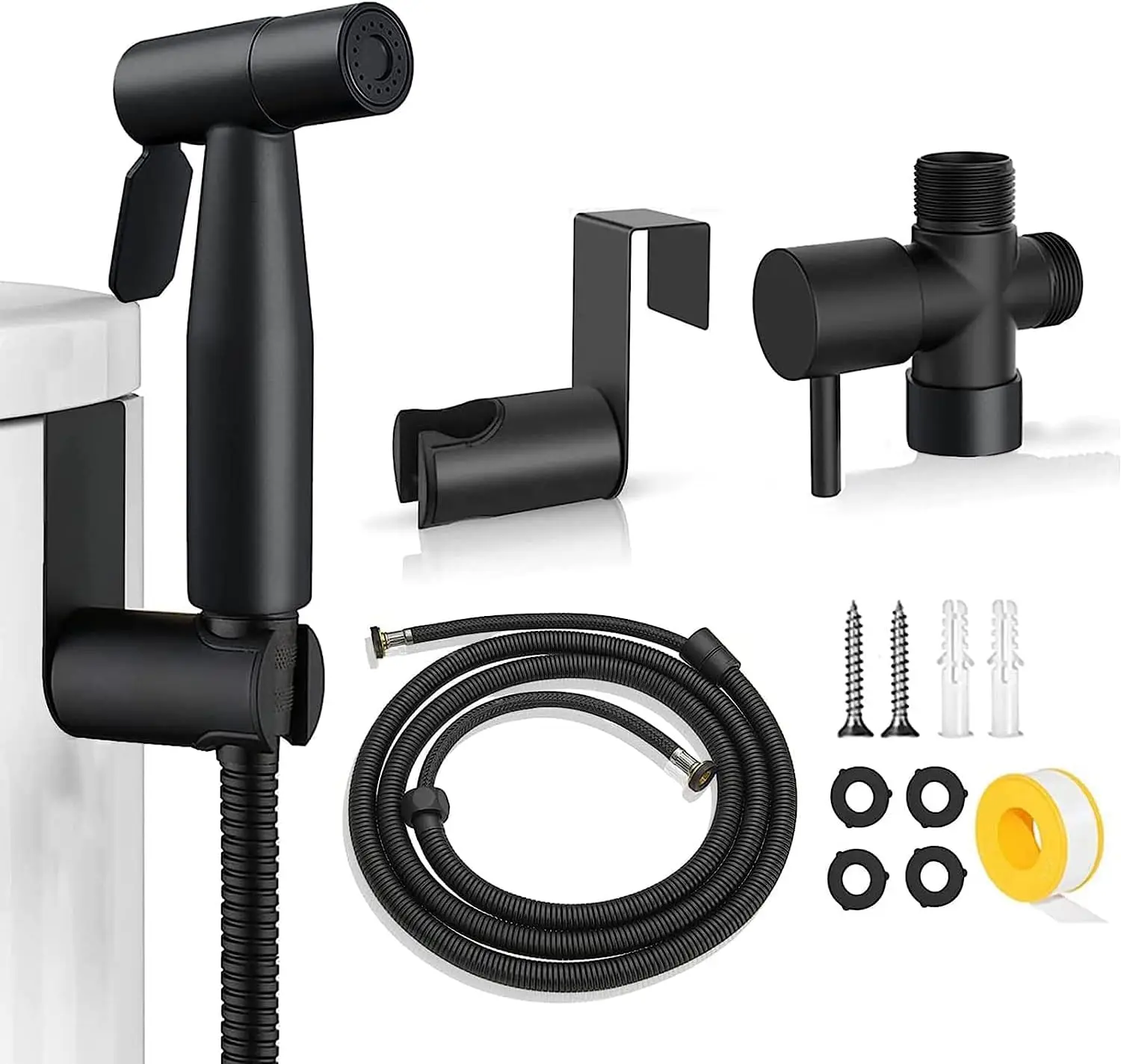 Professional Manufacture Stainless Steel Pressure Portable Handheld Toilet Bidet Sprayer