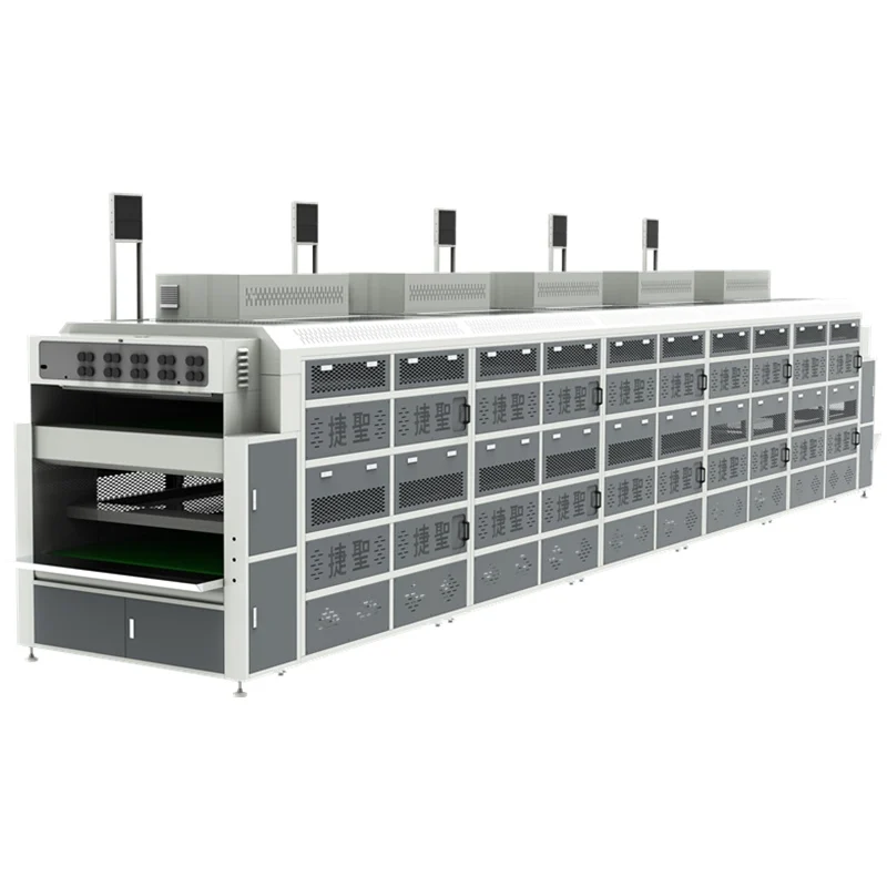 Hot Air Circulation Type Fully Automatic EVA Outsole Thermostatic Assembly Line Shoe Making