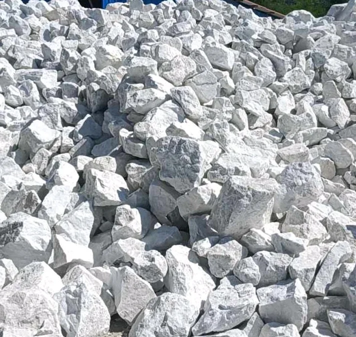Dolomite for glass factory and steel mill lumps and powder