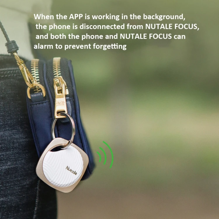 Оригинальный ключ-кошелек для мобильного телефона NUT Nutale Focus F9 GPS беспроводное устройство против