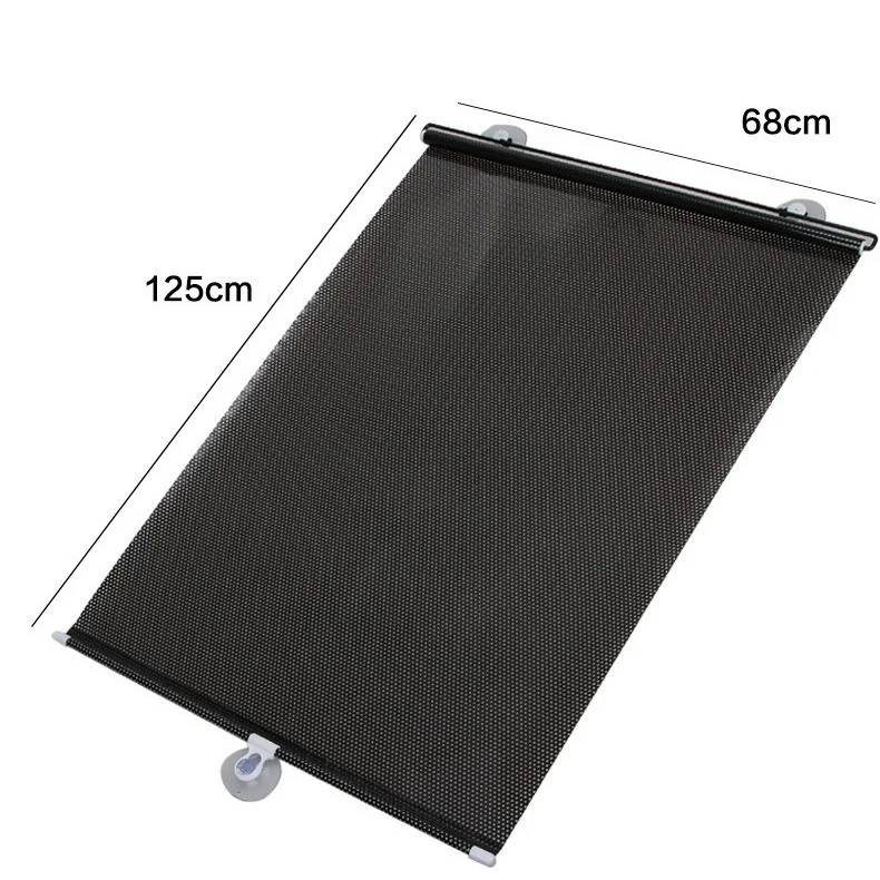 Retractable Windshield Car Window Shade Car Front Sun Block Auto Rear Window