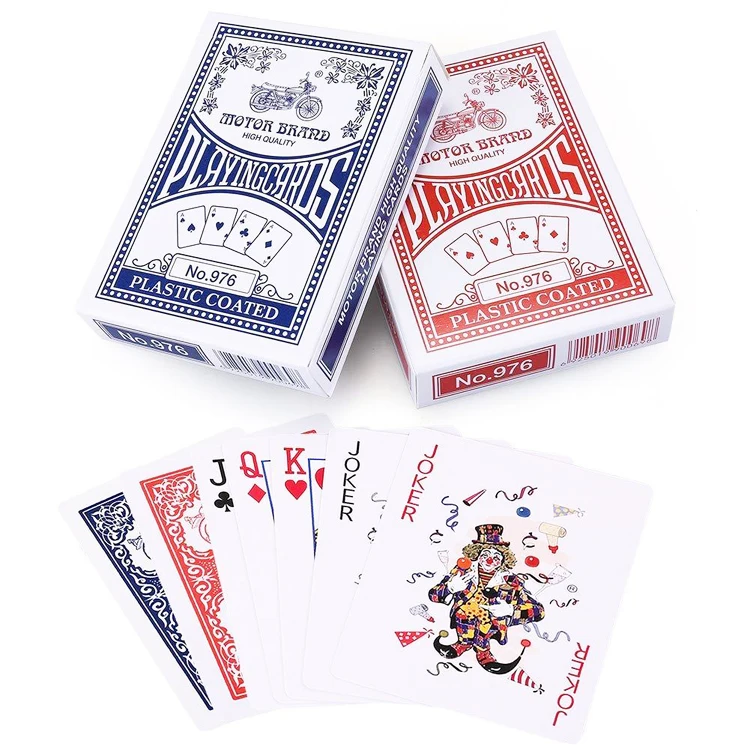 
Full Color Varnishing Fun Paper Playing Poker Cards Custom Printing 