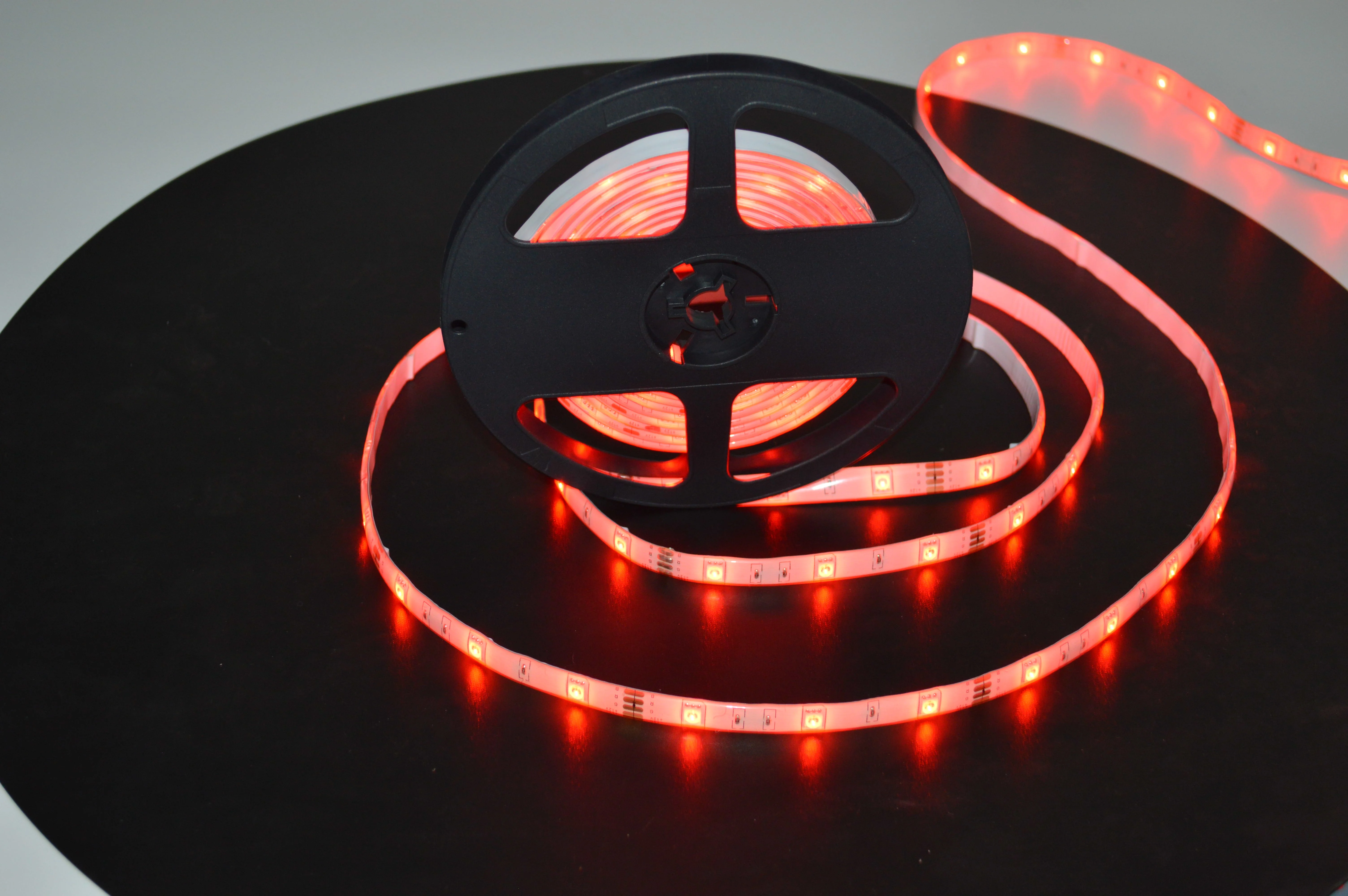 Luces 80 Mini IR Controller RGB LED Strip Light SMD 5050 Light Strip 60leds Per Meter Strisce Led Copper Les 5M DC 12V OEM 30000