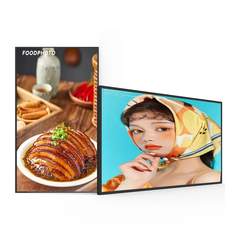 46 55 Inch Indoor Videowall Monitor Advertising Display Narrow Bezel 2k 4k Hd Panels Mulit Splicing Screens Lcd Video Wall