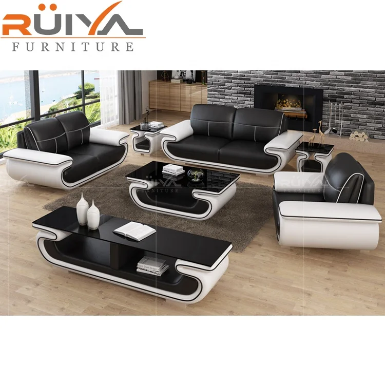 Guangzhou CIFF Fair modern wood sofa sets designs house furniture 1+2+3