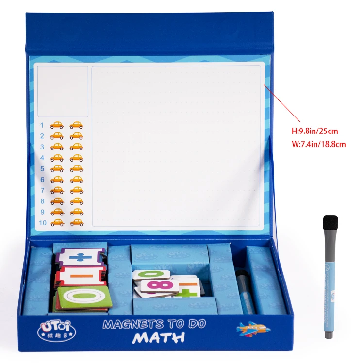Magnet To Do Math Magnetic Educational Puzzle Toy for Kids