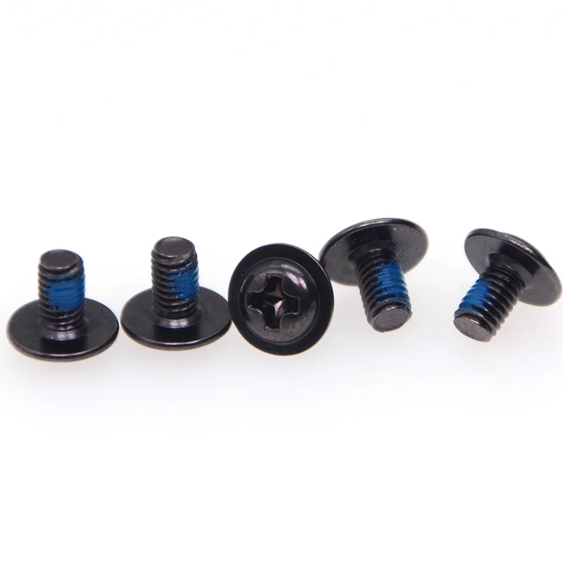 Special customized carbon phillips pan head screw with nylock