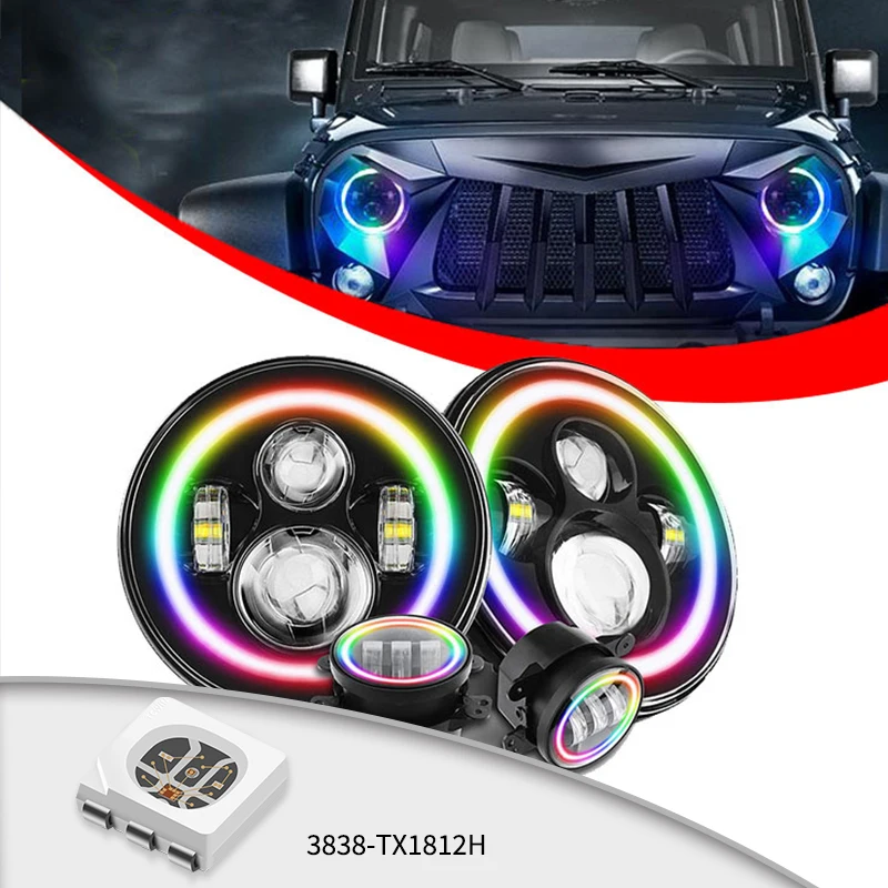 Good quality productsLED package 3838 RGB build in IC smd led