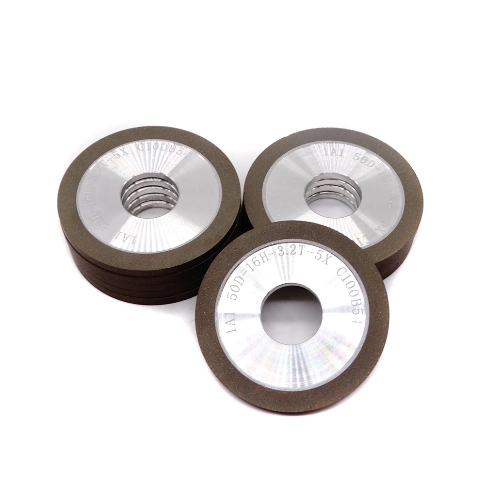 Плоский Алмазный диск 1A1 для заточки твердосплавных ножей, 1A1