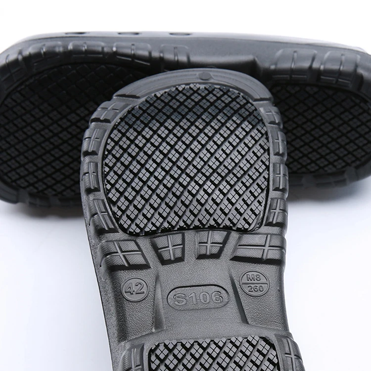 Men Women Lightweight Non Slip Waterproof Oil Resistant Medical Hotel Restaurant Kitchen Safety Eva Foam Clogs Chef Work Shoes