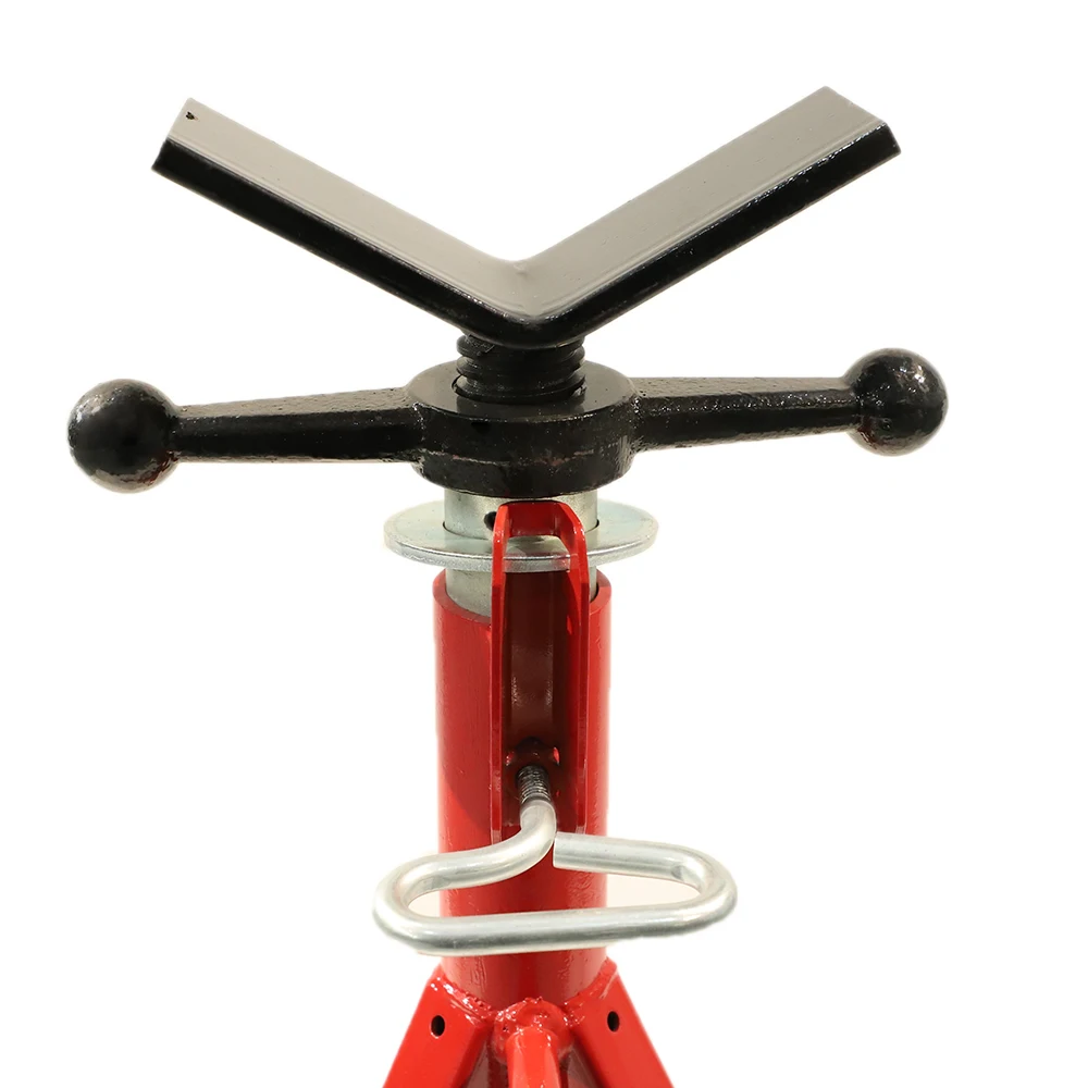 Hot sale heavy duty 12 inch steel  adjustable pipe stand 1107