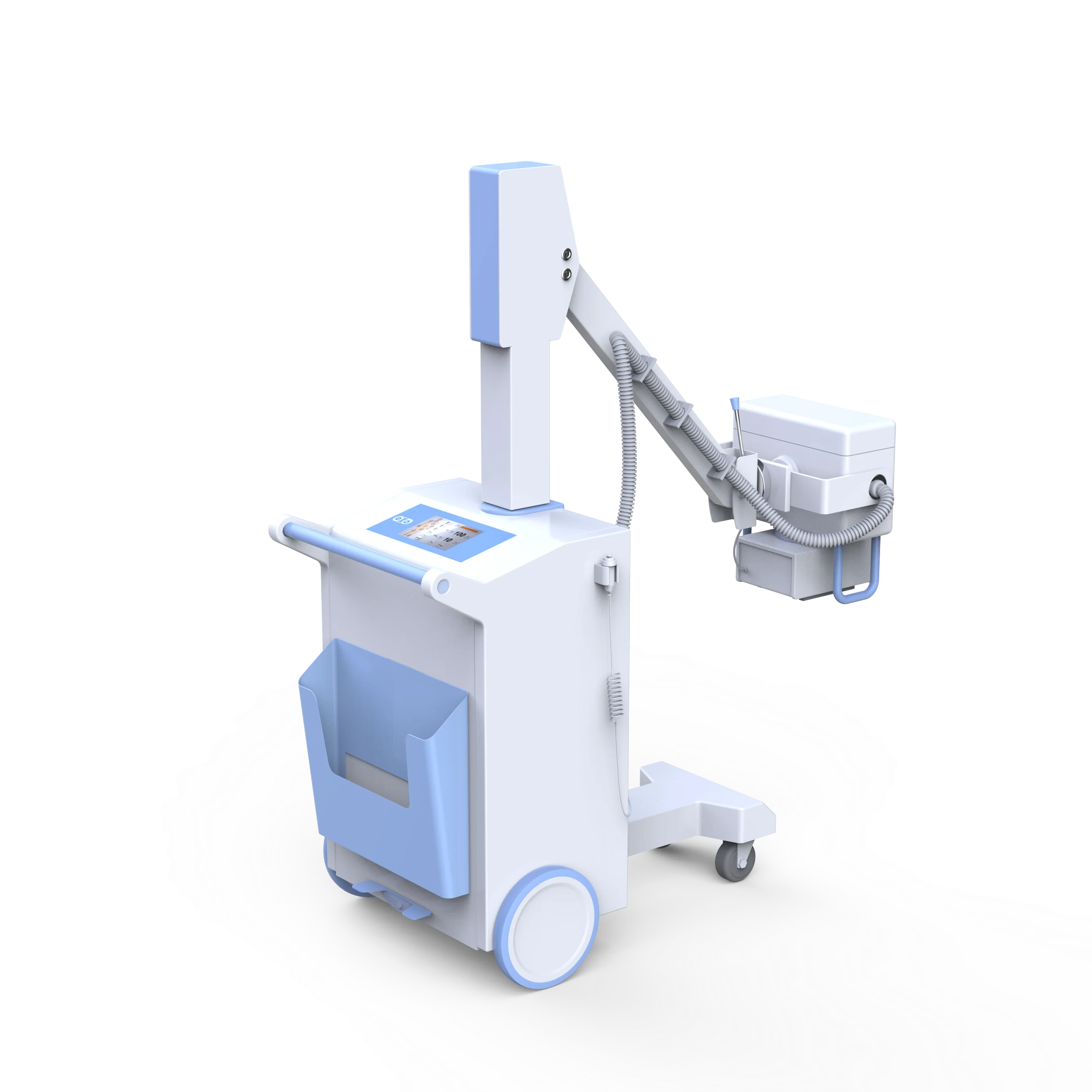 Мобильный цифровой x-ray портативного рентгеновского аппарата цены (PLX101D)