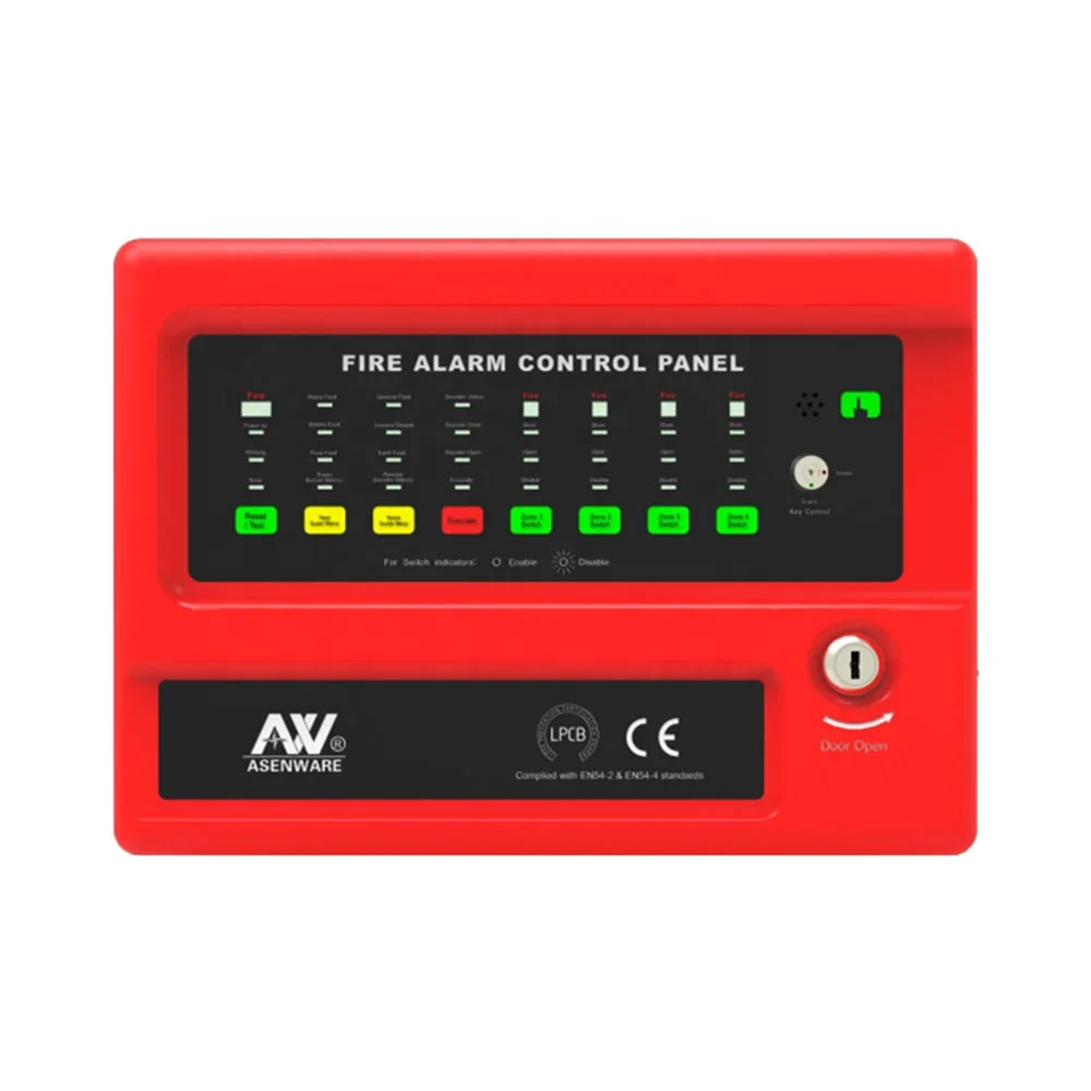2 zone Conventional smoke alarm Fire alarm control Panel