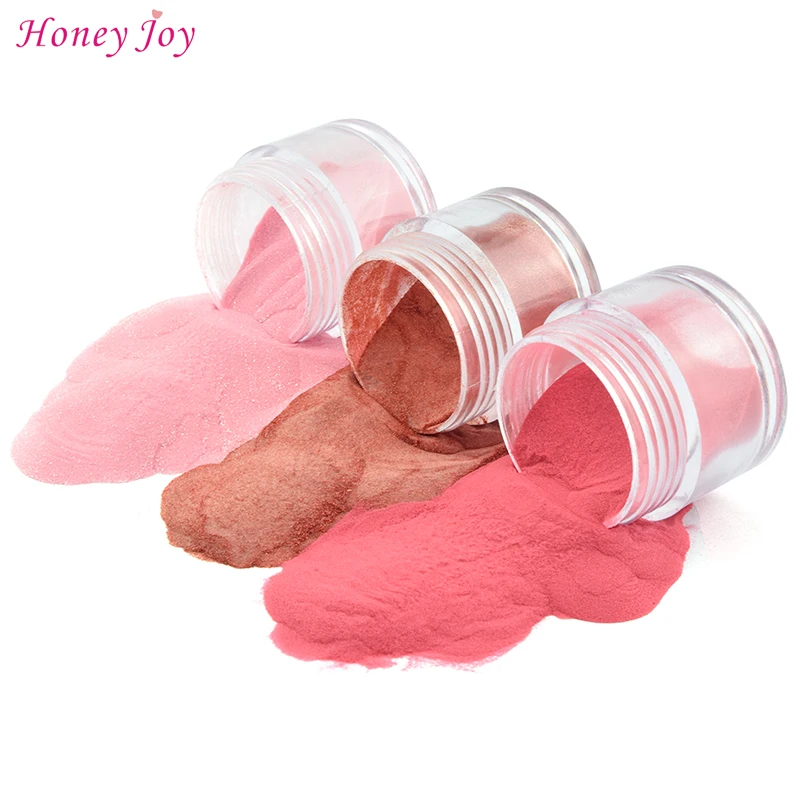 Custom Made Private Logo Very Fine Dip Powder Colors Brown Pink Glitter Color Dip Powder Gel Nail Polish Salon Effect 28g/Box