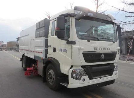 New Factory Price Electric Street Cleaning Vehicle Vacuum Road Sweeper with Reliable Motor Engine Gearbox Restaurant Industries