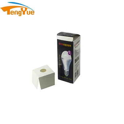 Customized LED Table Lamp Packaging Boxes Energy Saving Light Bulb Printing Packaging Art Paper Paper Box