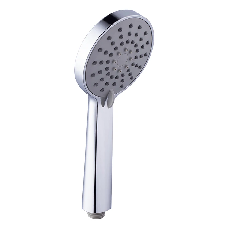 Hot sale good price hand shower 3 functions chrome ABS plastic rain shower head for bathroom