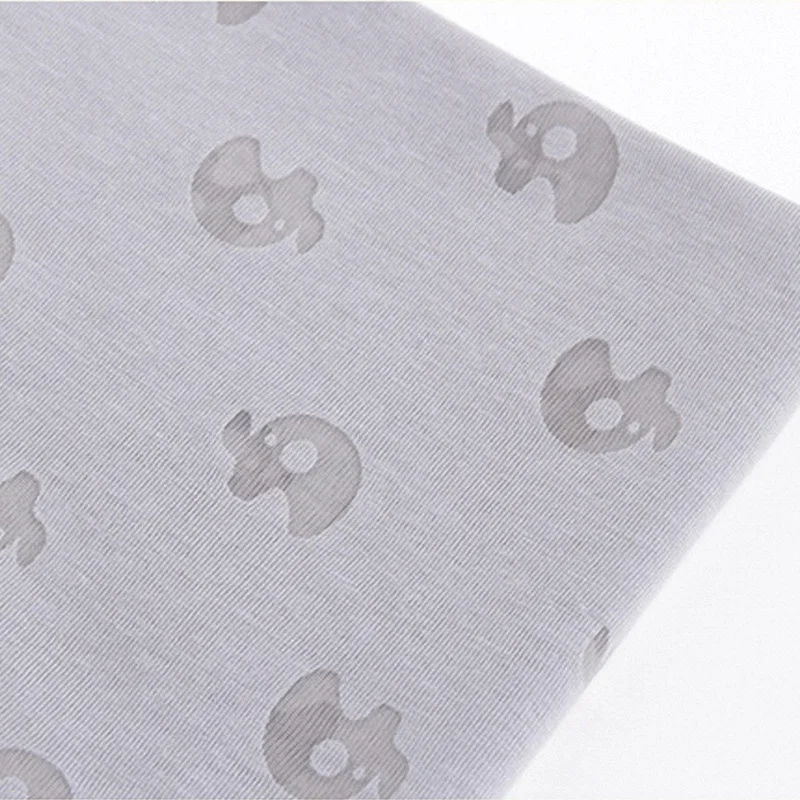 Cheap Custom Logo Thin Styled Burn-out Shirt Baby Cotton Fabric for
