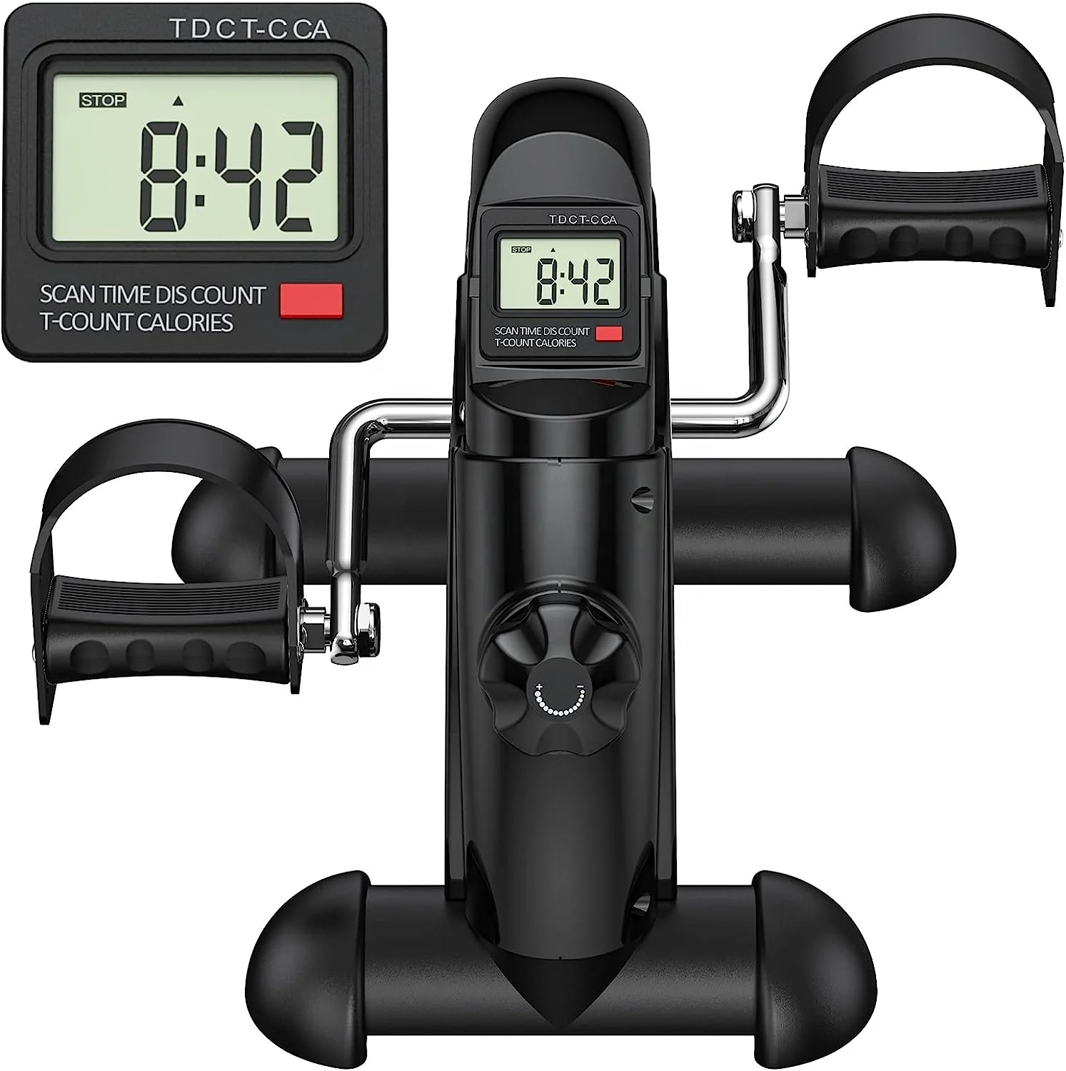 Hot Sell Under Desk Pedal Exerciser Arms And Legs Mini Exercise Bike Health Recovery Trainer