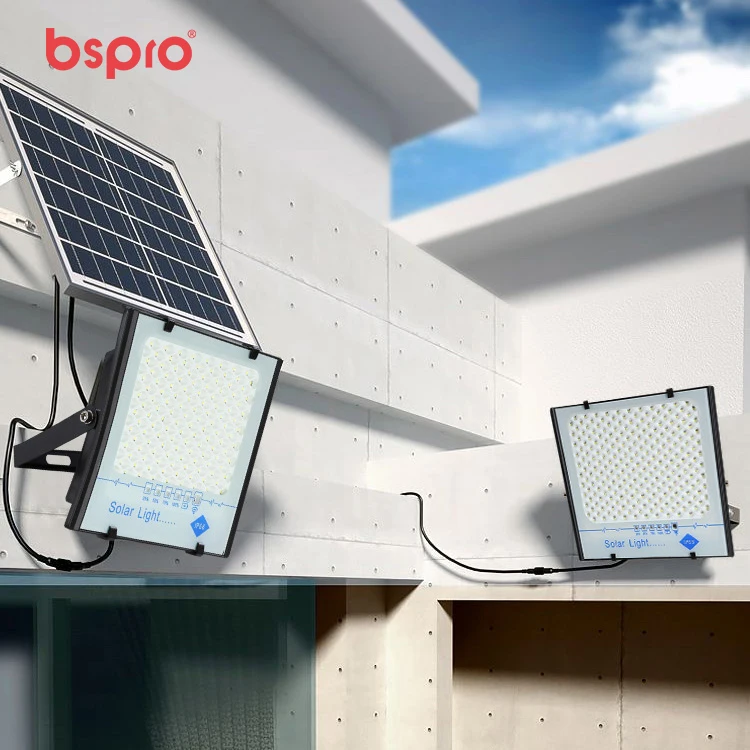 Уличный светодиодный прожектор BSPRO с высокой яркостью IP65 400 Вт ландшафтное освещение на солнечной