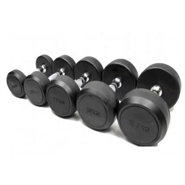 Commercial Gym Equipment Round Dumbbell Factory High Quality Round Dumbbell