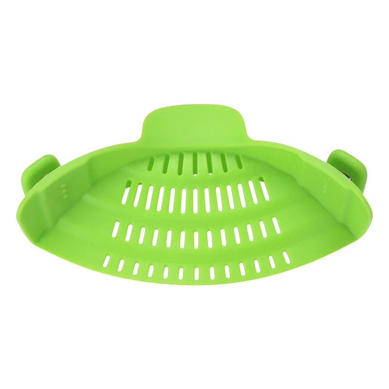 Оптовая продажа кухонный ситечко для кастрюль зажим пищевого класса на силиконовом