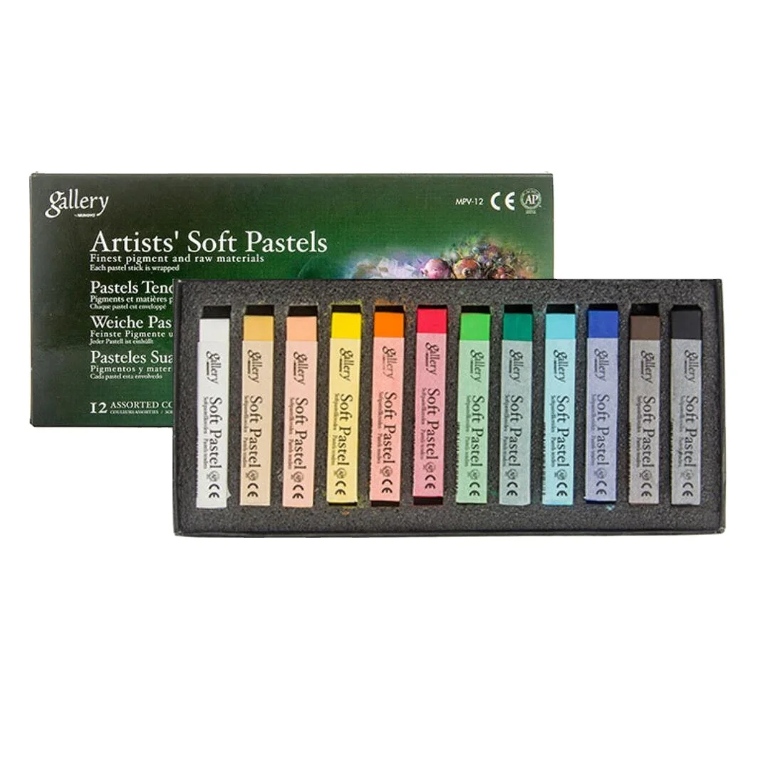Students Painting 36 48 Colors Oil Pastel Crayon Drawings Easy