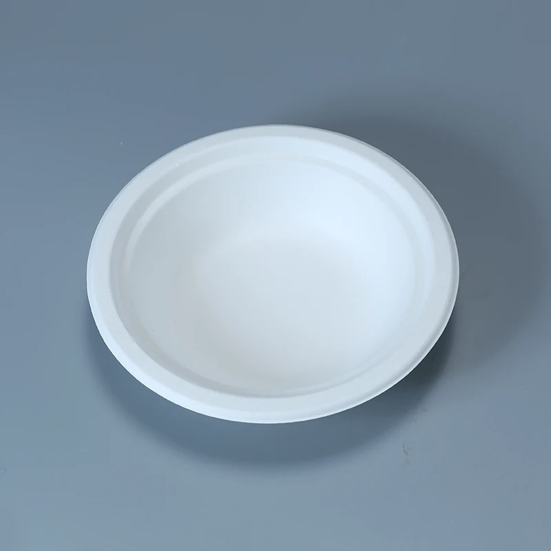 Eco Friendly Disposable Degradable 16OZ Sugarcane Bagasse Pulp Salad Bowl