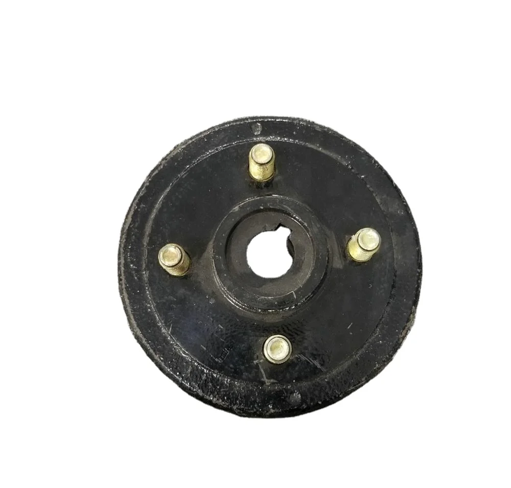 Factory Supply Can Be Customized Iron Brake Drum Tricycle Delivery 3 Wheel Motorcycle Ev Rickshaw 160mm Brake Drums For Sale