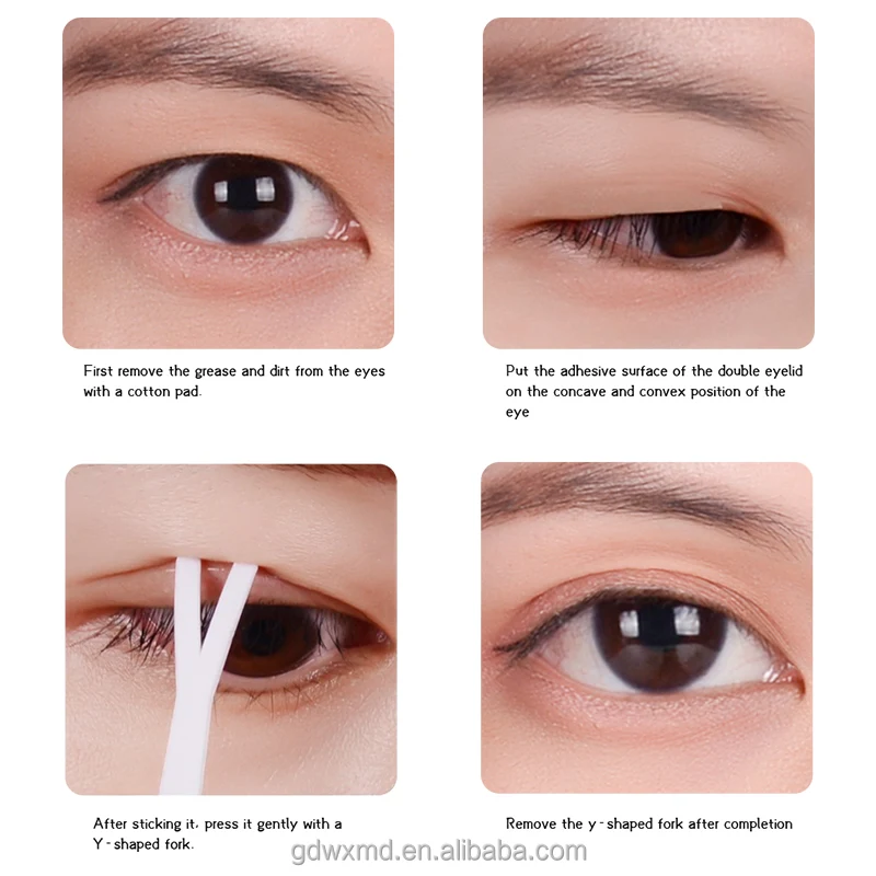 Invisible Self adhesive Sticker Gridding Double Eyelid Tape