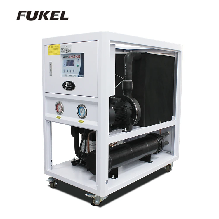 
Plastic Industry Low Temperature Water Cooled Chiller Industrial Water Chiller Manufacturers 
