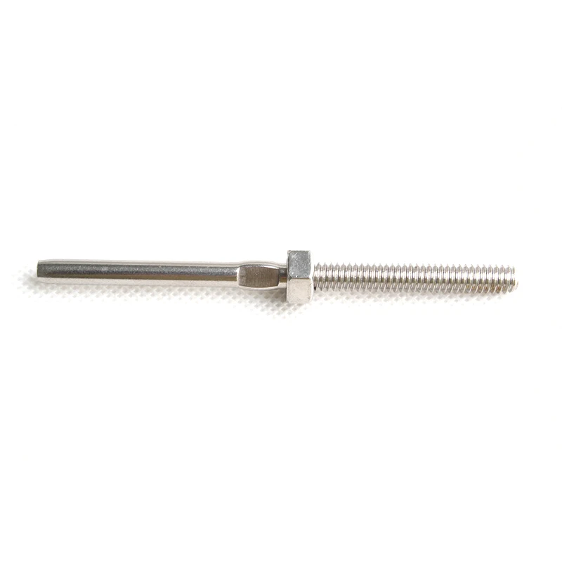 Quality Special Wire Rope 304/316 Stainless Steel Unc Thread Us Type Swage Stud With Nut