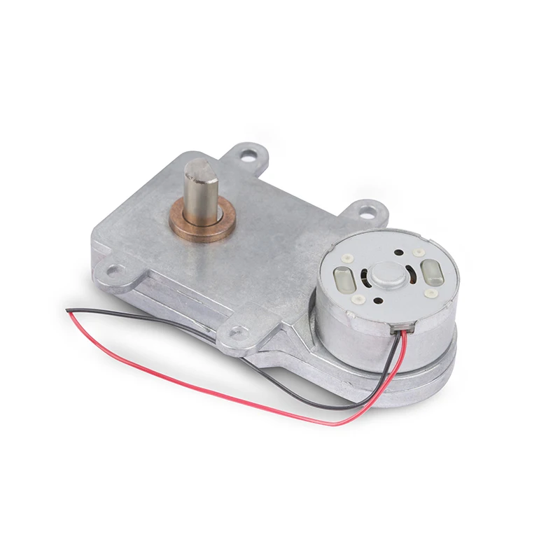  12V низкая скорость без каблука постоянный ток мотор-редуктор