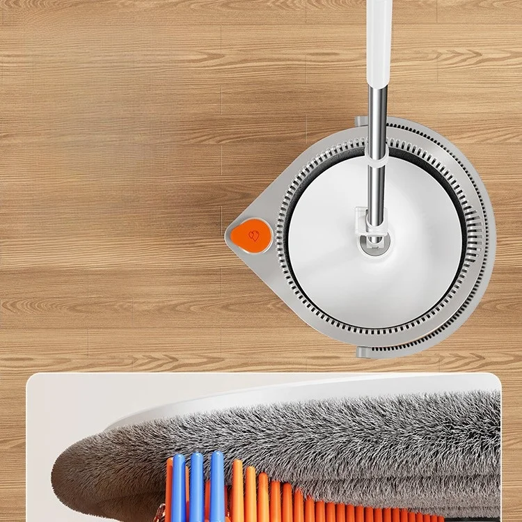 new Mops Cleaning Floor Microfiber Flat Mop For Cleaning Dirty Water Clean Water  household Cleaning Mop With Bucket