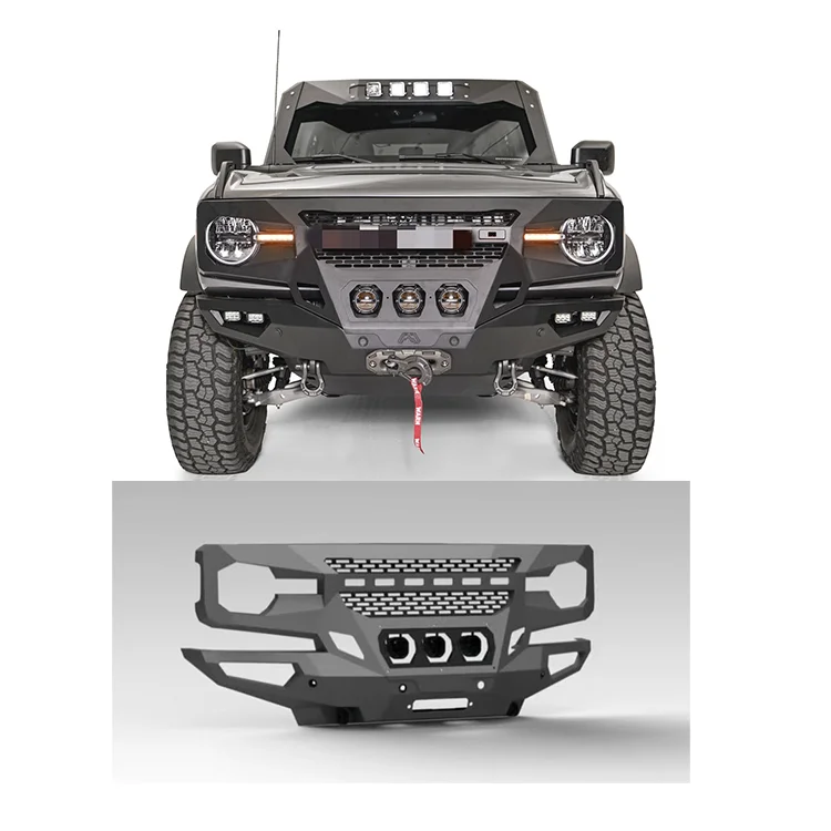 Hot sale Car Offroad 4x4 Auto Accessories  Front grumper grill front bumper for Ford Bronco