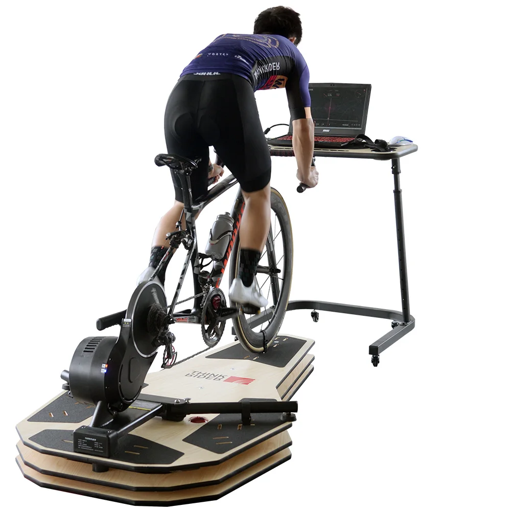 ThinkRider 3 Generation Indoor Bike Trainer Rocker Plate Cycling Rocker Board with 4 Directions Rocking Board
