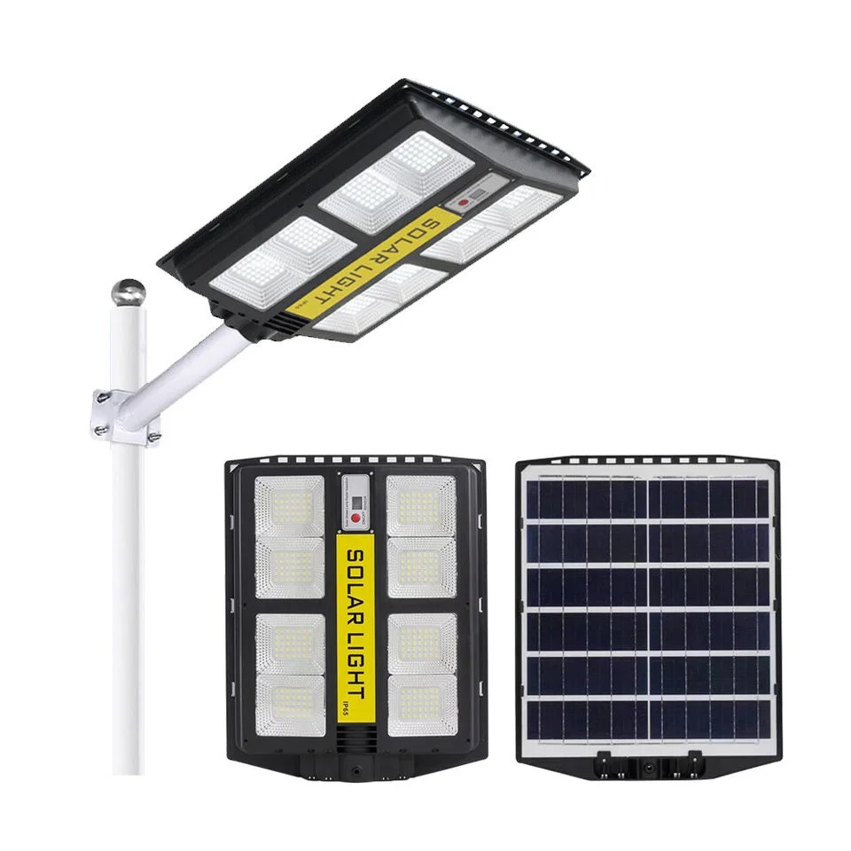 High lumen 1000W factory direct sale solar street light all in one road lamp public government project