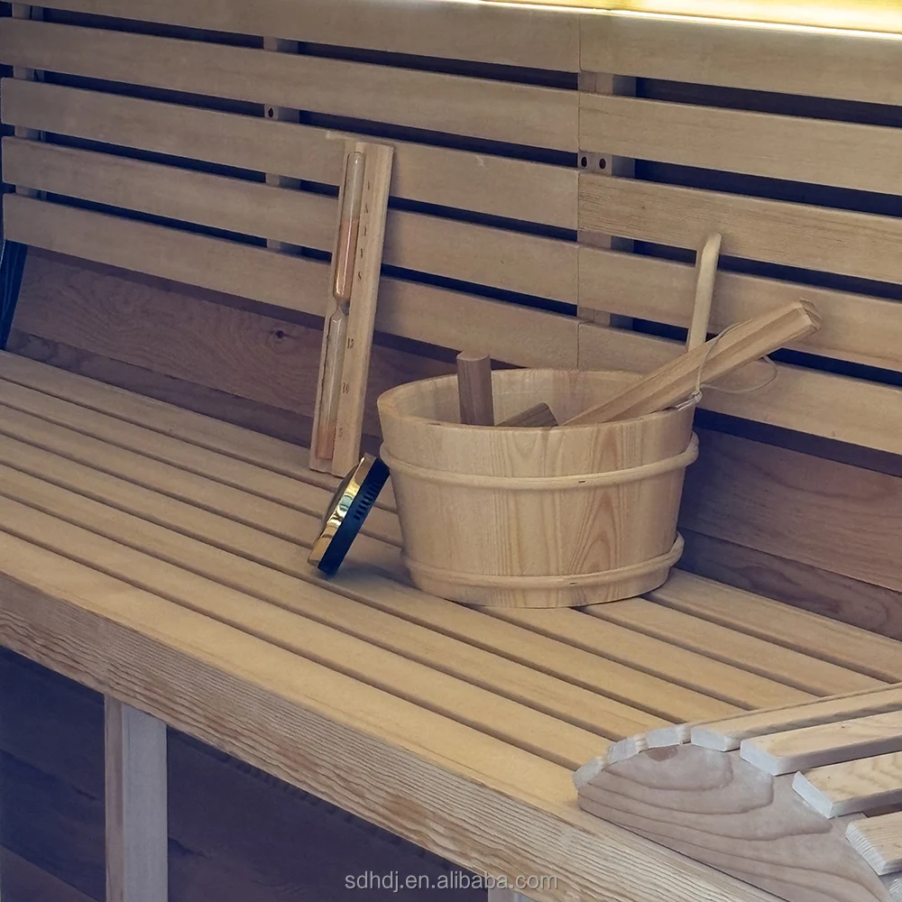 Sauna manufacturers sell wooden outdoor steam sauna barrels sauna wood