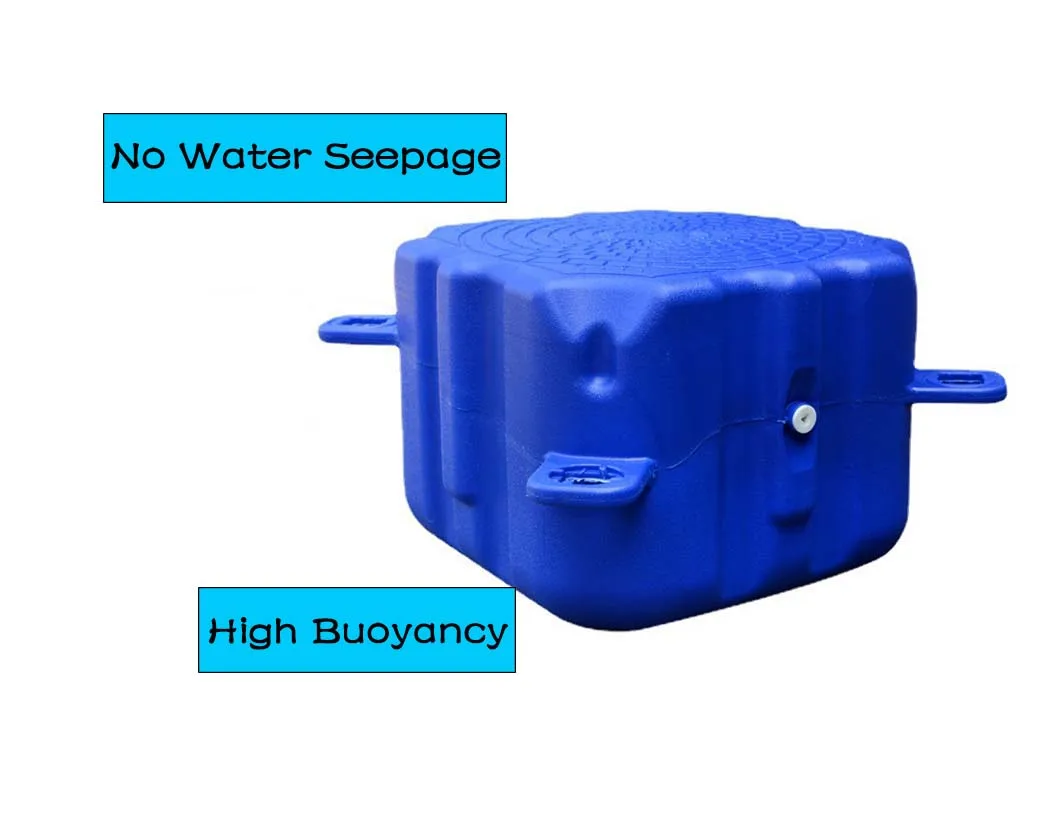 New style modular hdpe plastic floating pontoon for Yacht jet ski floating dock make in China