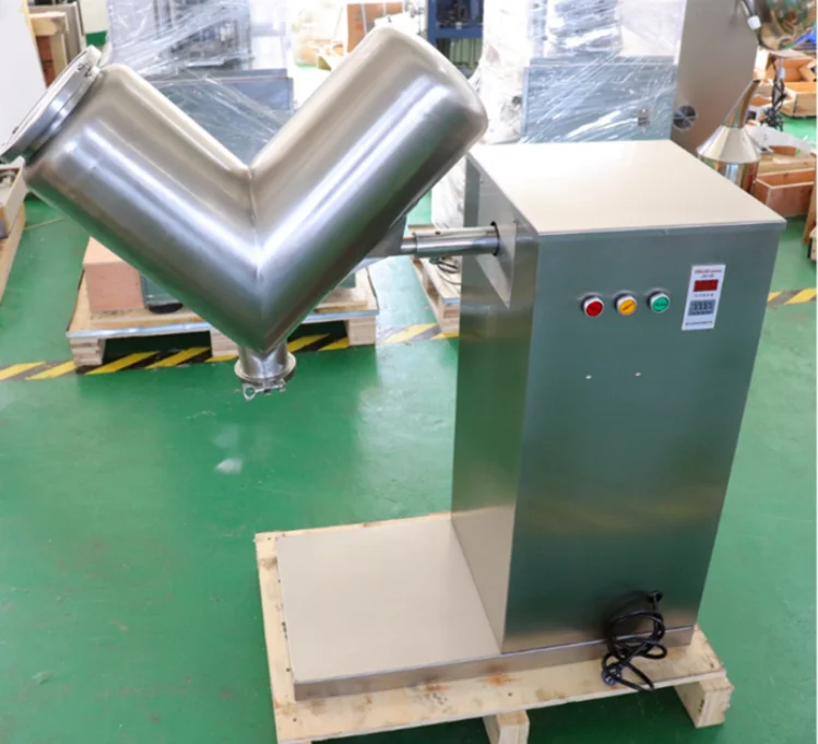 High efficiency 2 - 14 liter Mini Sanitary Pharmaceutical Powder Mixer