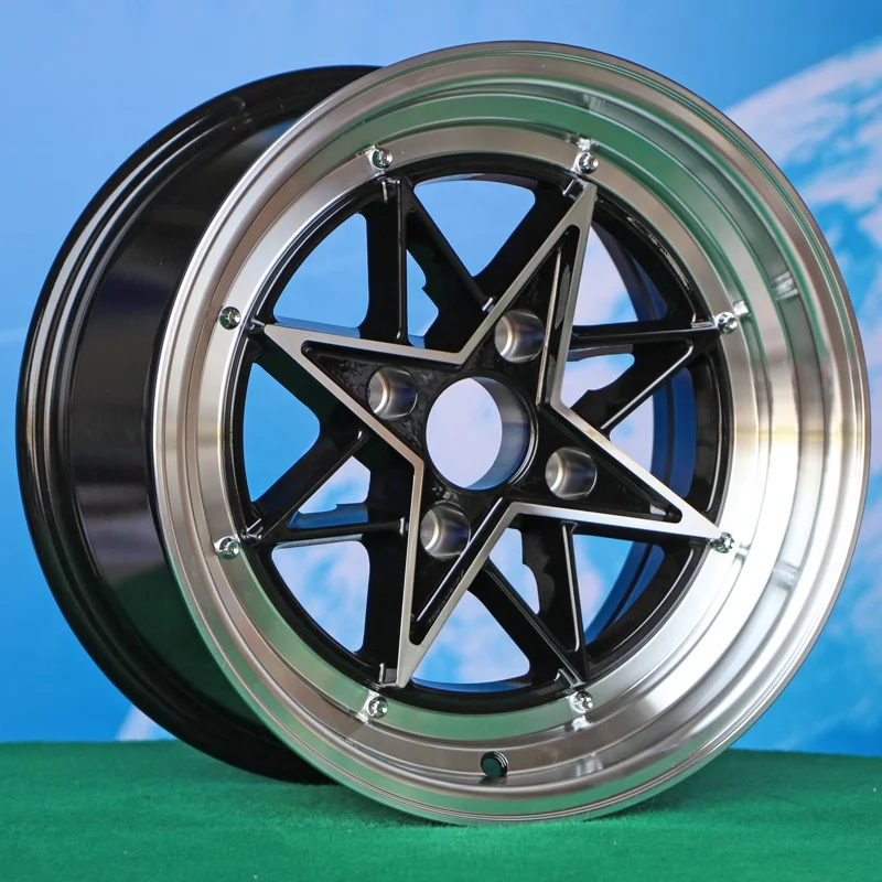 
15*8.0 inch via alloy wheel rim/aluminum rim with good balance 
