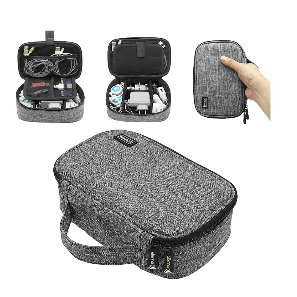 Travel Makeup Train Case Makeup Cosmetic Case Organizer Portable Artist Storage Bag with Adjustable Dividers for Cosmetics