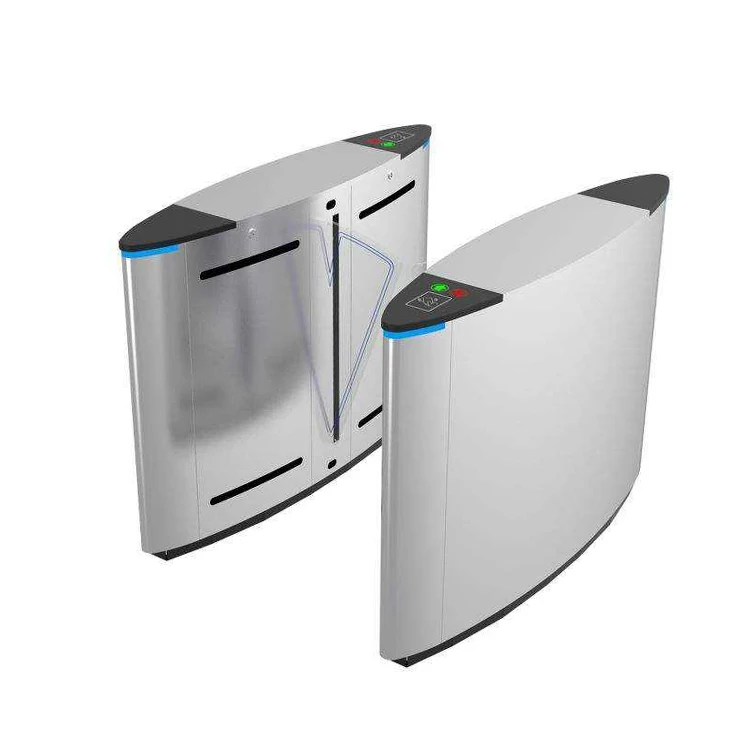 Speed Suppliers Entrance Gate Flap Style Barrier With RFID Access Control System