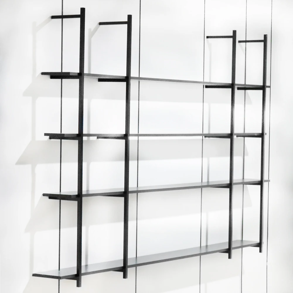 Nordic Styles Living Room Metal Wrought Aluminum Wall Decorations Ins Home Bedroom Decor Wall Hanging Shelf