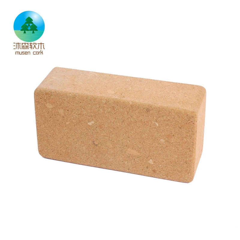Cork Building Blocks  for Stretching and Exercise Natural Cork Block Yoga Block And Bricks