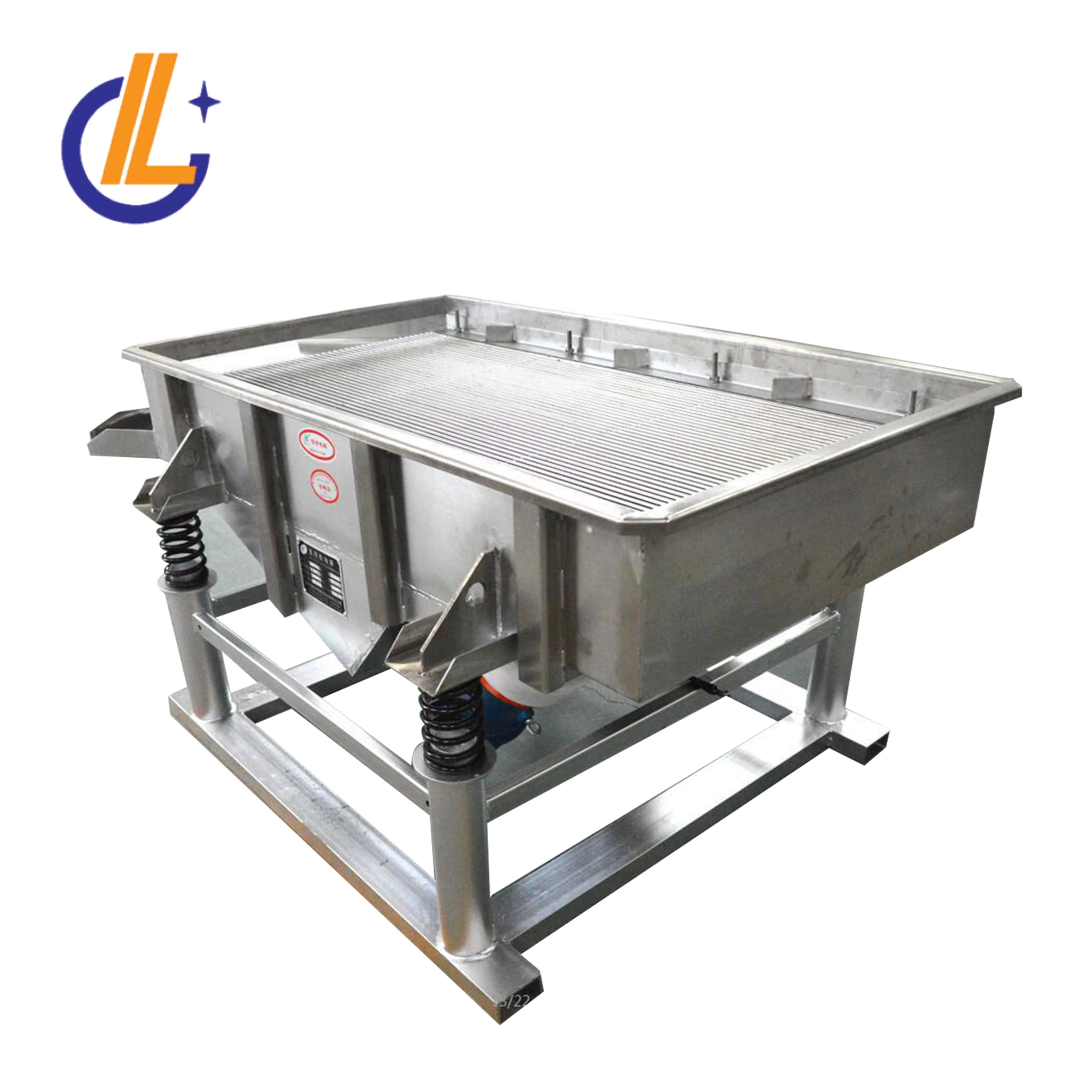 Stainless steel 304 linear sand gravel vibro separator screener