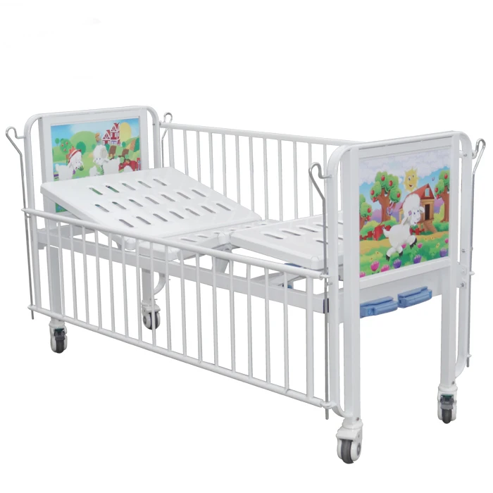 BDB02 Two Functions Pediatric Home Hospital Bed Dimensions Manual Medical Children Beds