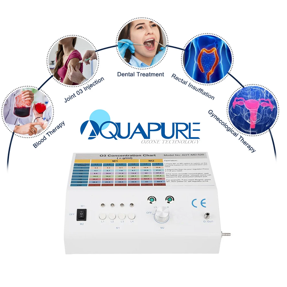 multi-purpose 4-95 gamma ozone treatment medical ozone therapy machine